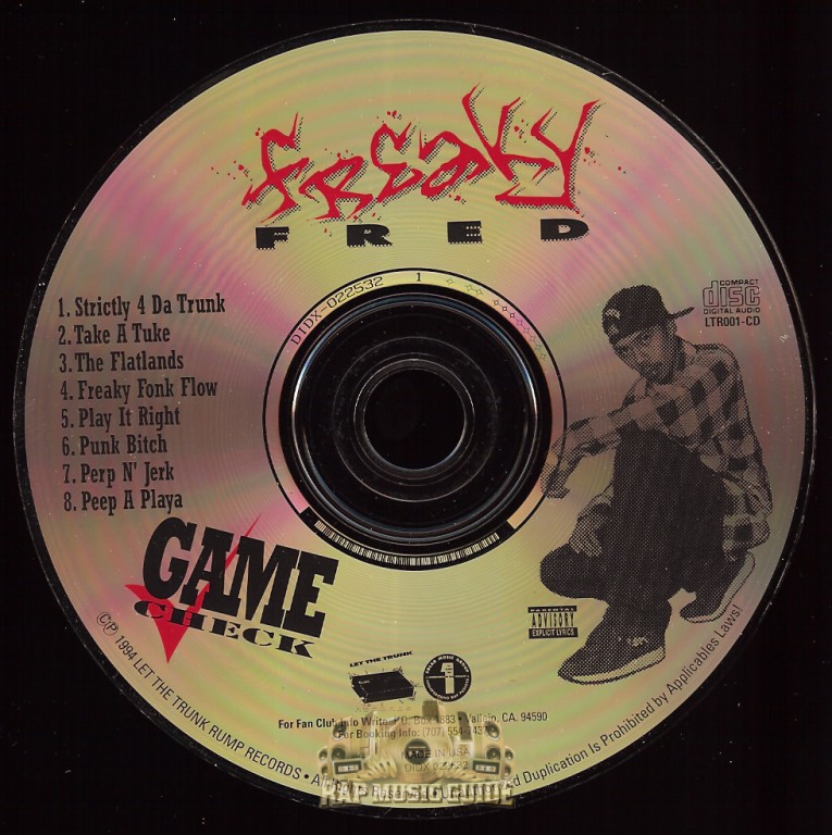 Freaky Fred - Game Check: CD | Rap Music Guide